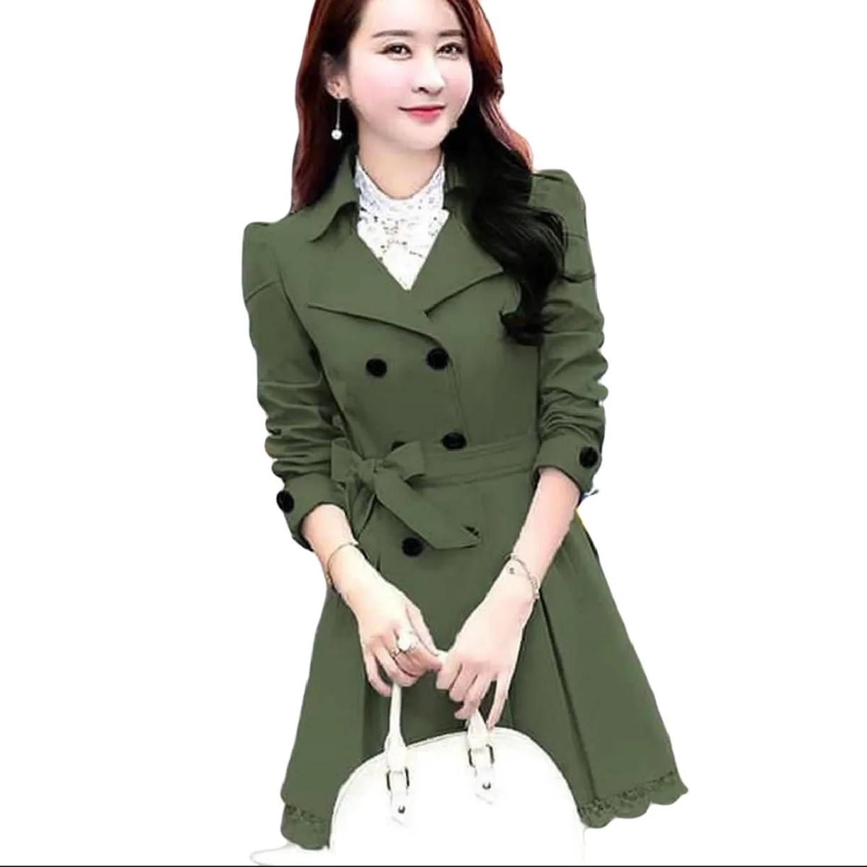 Sky Blue Heart Poncho